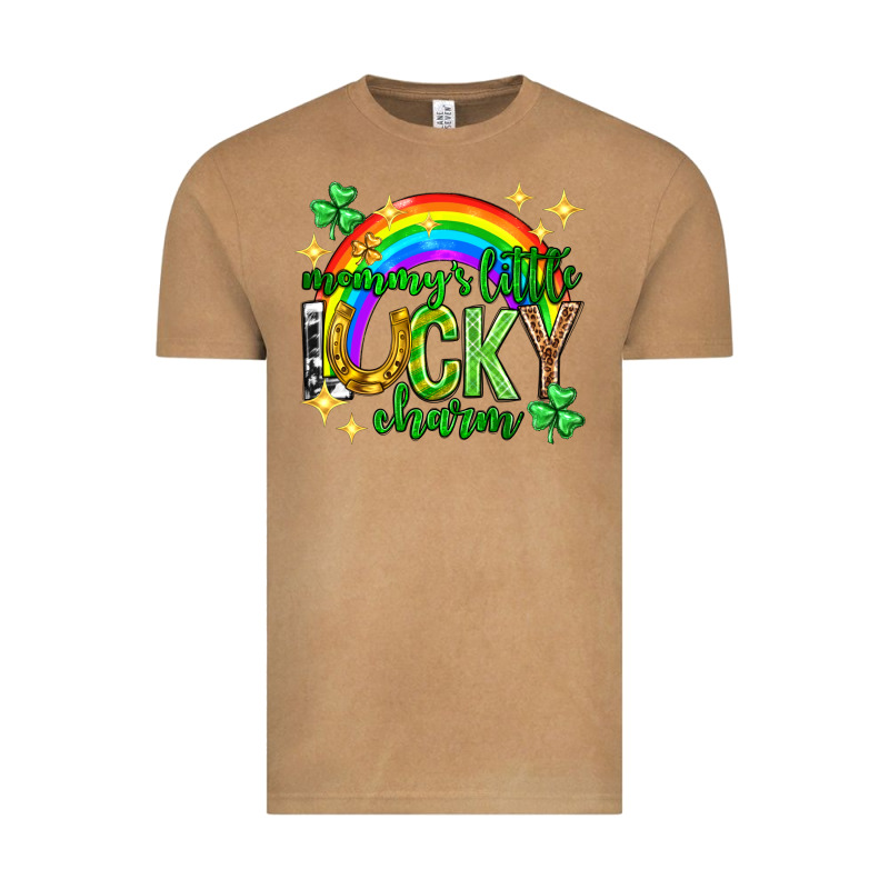 St. Patrick's Day Mommy's Little Lucky Charm Vintage Tee by Neo Western | Teevron