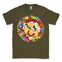 Army Green Christmas chick Classic Tee - Artiststas