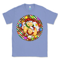 Colony Blue Christmas chick Classic Tee - Artiststas