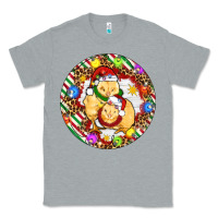 Heather Grey Christmas chick Classic Tee - Artiststas