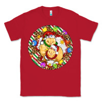 Red Christmas chick Classic Tee - Artiststas