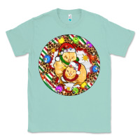 Seafoam Christmas chick Classic Tee - Artiststas