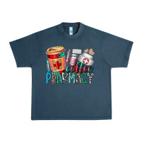 Midnight Navy coffee pharmacy Urban Heavy Tee - RacoonDesign