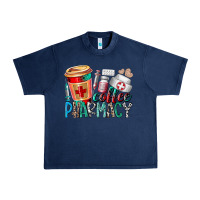 Navy coffee pharmacy Urban Heavy Tee - RacoonDesign