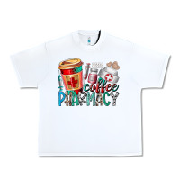 White coffee pharmacy Urban Heavy Tee - RacoonDesign