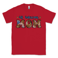 Red all american mom Classic Tee - BundleAndBundleShop
