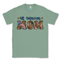 Sage all american mom Classic Tee - BundleAndBundleShop