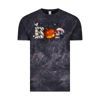 Cloud Black boo Vintage Tee - CowhideDigitalArt