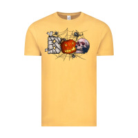Vintage Mustard boo Vintage Tee - CowhideDigitalArt
