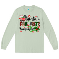 Matcha santa's favorite sonographer Long Sleeve Tee - AdoDesignShop