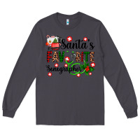 Smoke santa's favorite sonographer Long Sleeve Tee - AdoDesignShop