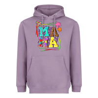 Lavender Autism Mama Heavyweight Hoodie - NancyCooperArtShop