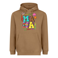 Toasted Coconut Autism Mama Heavyweight Hoodie - NancyCooperArtShop