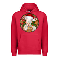Cardinal Baby Cashmere Goat Christmas Premium Hoodie - LillyAllenDesigns