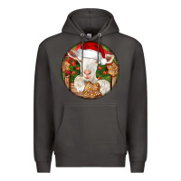 Smoke Baby Cashmere Goat Christmas Premium Hoodie - LillyAllenDesigns