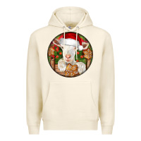 Tofu Baby Cashmere Goat Christmas Premium Hoodie - LillyAllenDesigns