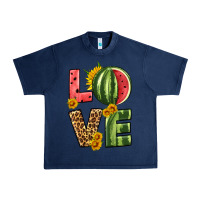 Navy love watermelon Urban Heavy Tee - HRA Design Shop