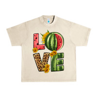Sandshell love watermelon Urban Heavy Tee - HRA Design Shop