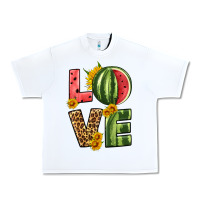 White love watermelon Urban Heavy Tee - HRA Design Shop