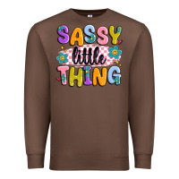 Chestnut sassy little thing Premium Sweatshirt - MaliasSmallBusiness