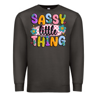 Smoke sassy little thing Premium Sweatshirt - MaliasSmallBusiness