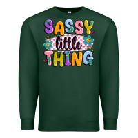 Sports Green sassy little thing Premium Sweatshirt - MaliasSmallBusiness