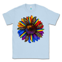 Dusty Blue pride sunflower Classic Tee - JahusDesignShop
