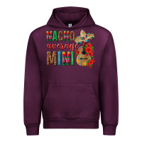 Mauve Wine Nacho Average Mini Urban Hoodie - texasbilliewilder