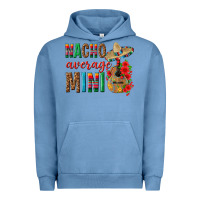 Pigment Pebble Blue Nacho Average Mini Urban Hoodie - texasbilliewilder