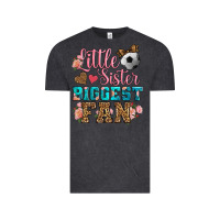 Vintage Black little sister biggest fan soccer Vintage Tee - HRA Design Shop
