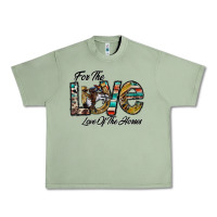Oil Green for the love love of the horses Urban Heavy Tee - CowhideDigitalArt