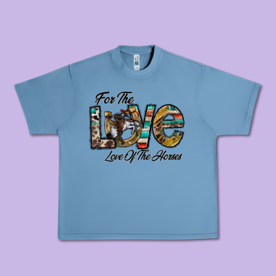 For The Love Love Of The Horses Urban Heavy Tee Designed By Cowhidedigitalart
