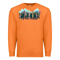 Carrot faith can move mountains cross Premium Sweatshirt - NancyCooperArtShop