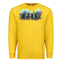 Lemon faith can move mountains cross Premium Sweatshirt - NancyCooperArtShop