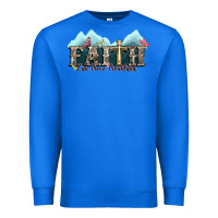 True Royal faith can move mountains cross Premium Sweatshirt - NancyCooperArtShop