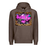 Coffee Witchy Af Crystal Ball Premium Hoodie - LillyAllenDesigns