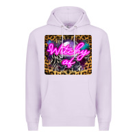 Lilac Witchy Af Crystal Ball Premium Hoodie - LillyAllenDesigns