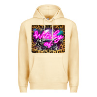 Pina Colada Witchy Af Crystal Ball Premium Hoodie - LillyAllenDesigns