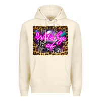Sandshell Witchy Af Crystal Ball Premium Hoodie - LillyAllenDesigns