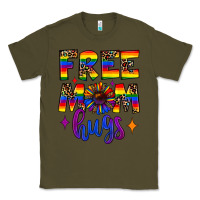 Army Green free mom hugs Classic Tee - JahusDesignShop
