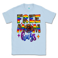 Dusty Blue free mom hugs Classic Tee - JahusDesignShop