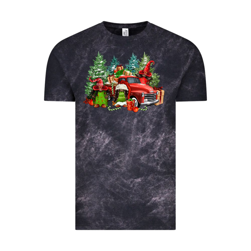 Merry Christmas Truck Afro Gnomies Vintage Tee by FaDigitalArtStudio | Teevron