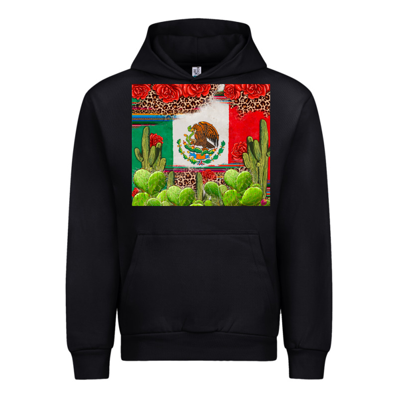 Mexican Flag Urban Hoodie by texasbilliewilder | Teevron