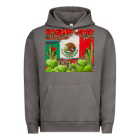 Pigment Tornado Mexican Flag Urban Hoodie - texasbilliewilder