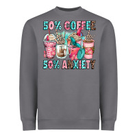Storm 50 coffee 50 anxiety coffee cups Heavyweight Sweatshirt - Zillion Design Studio