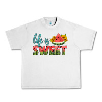Lunar Rock life is sweet Urban Heavy Tee - HRA Design Shop