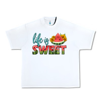 White life is sweet Urban Heavy Tee - HRA Design Shop