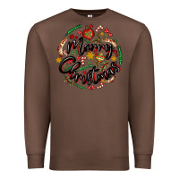 Chestnut merry christmas Premium Sweatshirt - MaliasSmallBusiness