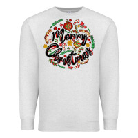 Oatmeal Heather merry christmas Premium Sweatshirt - MaliasSmallBusiness