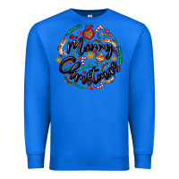 True Royal merry christmas Premium Sweatshirt - MaliasSmallBusiness